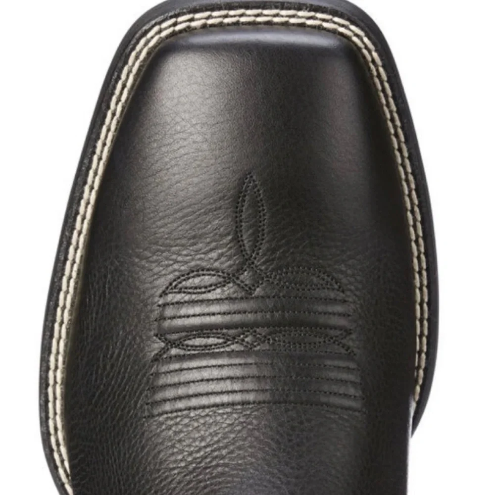 NEW ARIAT Men’s Black Patriot Western Boots 10D